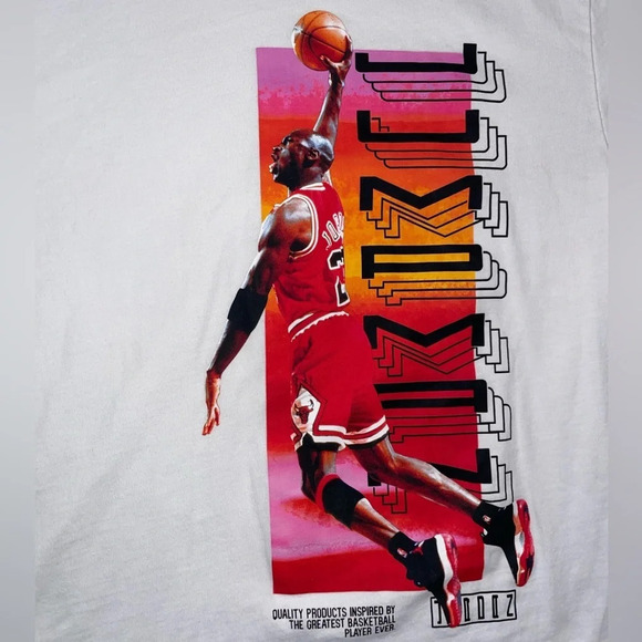 Air Jordan Legacy AJ 11 Shirt Michael Jordan Chicago Jumpman NBA Size Small - Picture 2 of 7